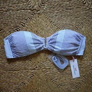 Vineyard Vines Seersucker Bandeau Top